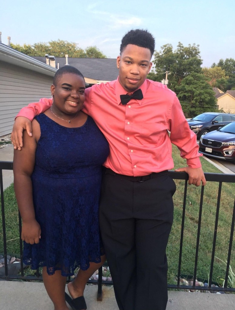 This is a picture of the author and her friend